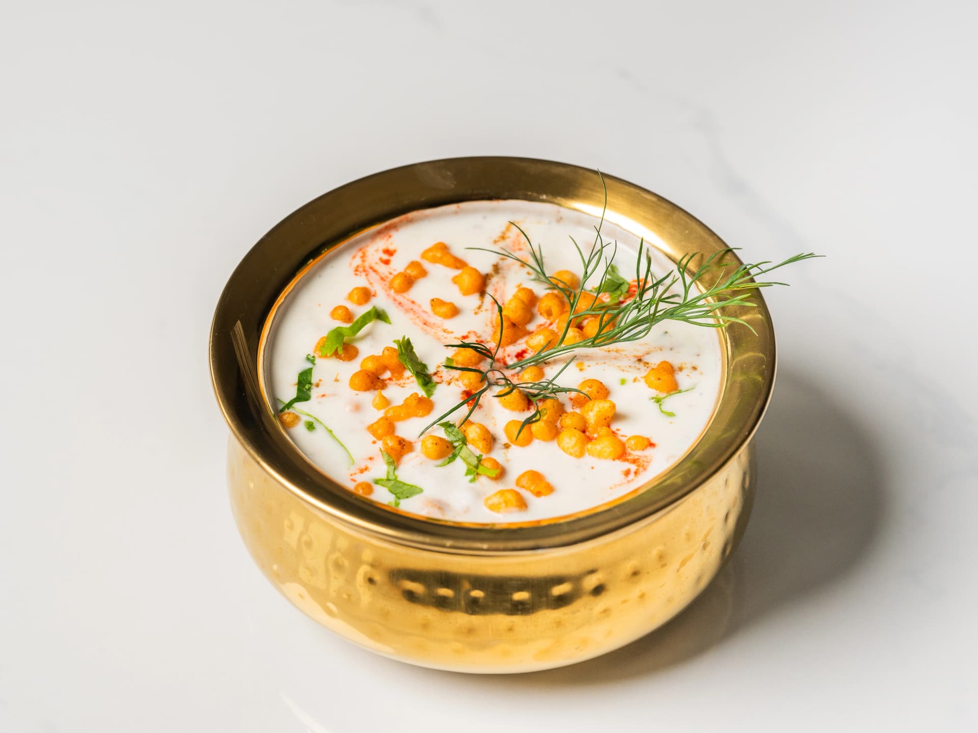 Boondi Raita at Chopras Indian Restaurant Den Haag