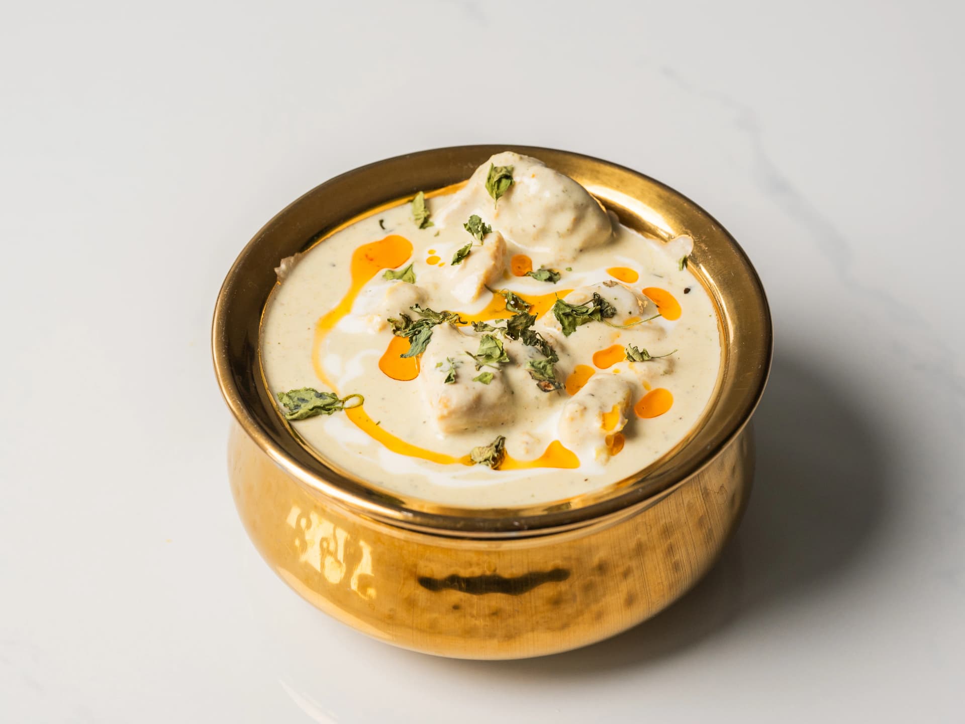 Chicken Methi Malai at Chopras Indian Restaurant Den Haag