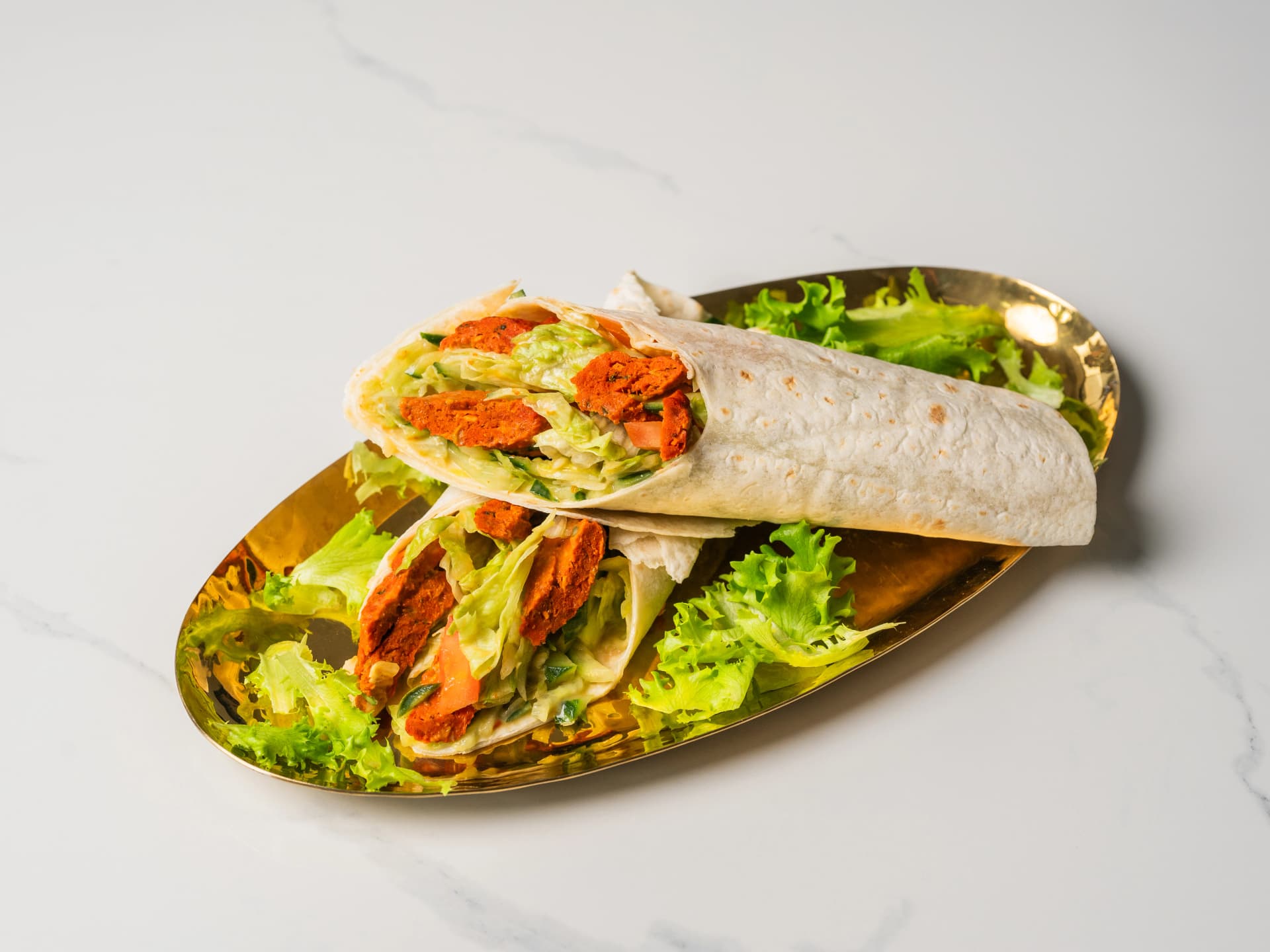 Mutton Seekh Roll at Chopras Indian Restaurant Den Haag