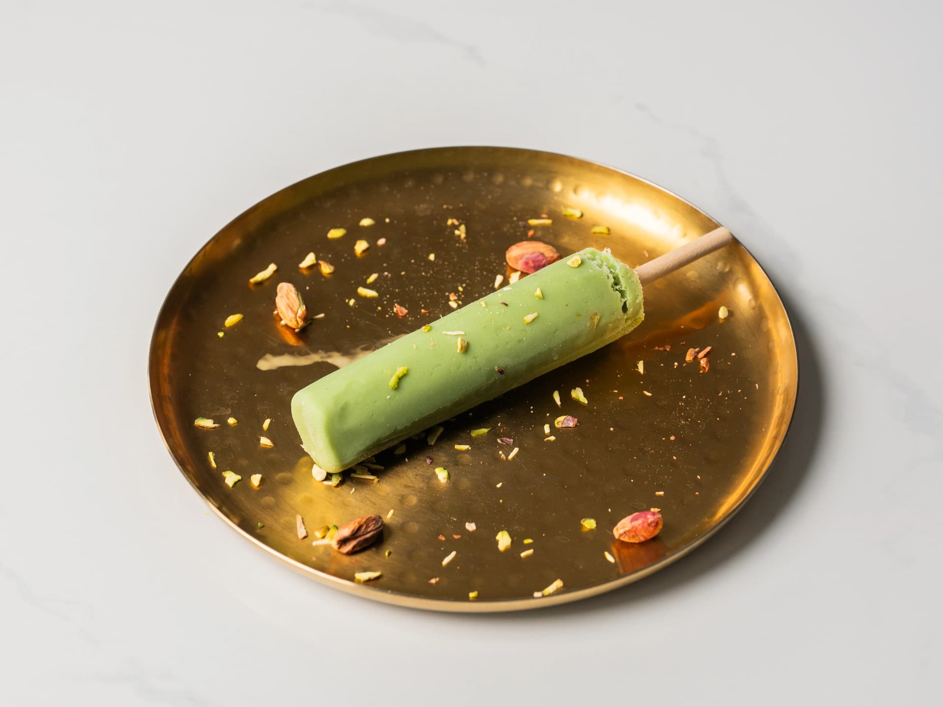 Kulfi Pistachio at Chopras Indian Restaurant Den Haag