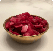 Vinegar Onion at Chopras Indian Restaurant Den Haag