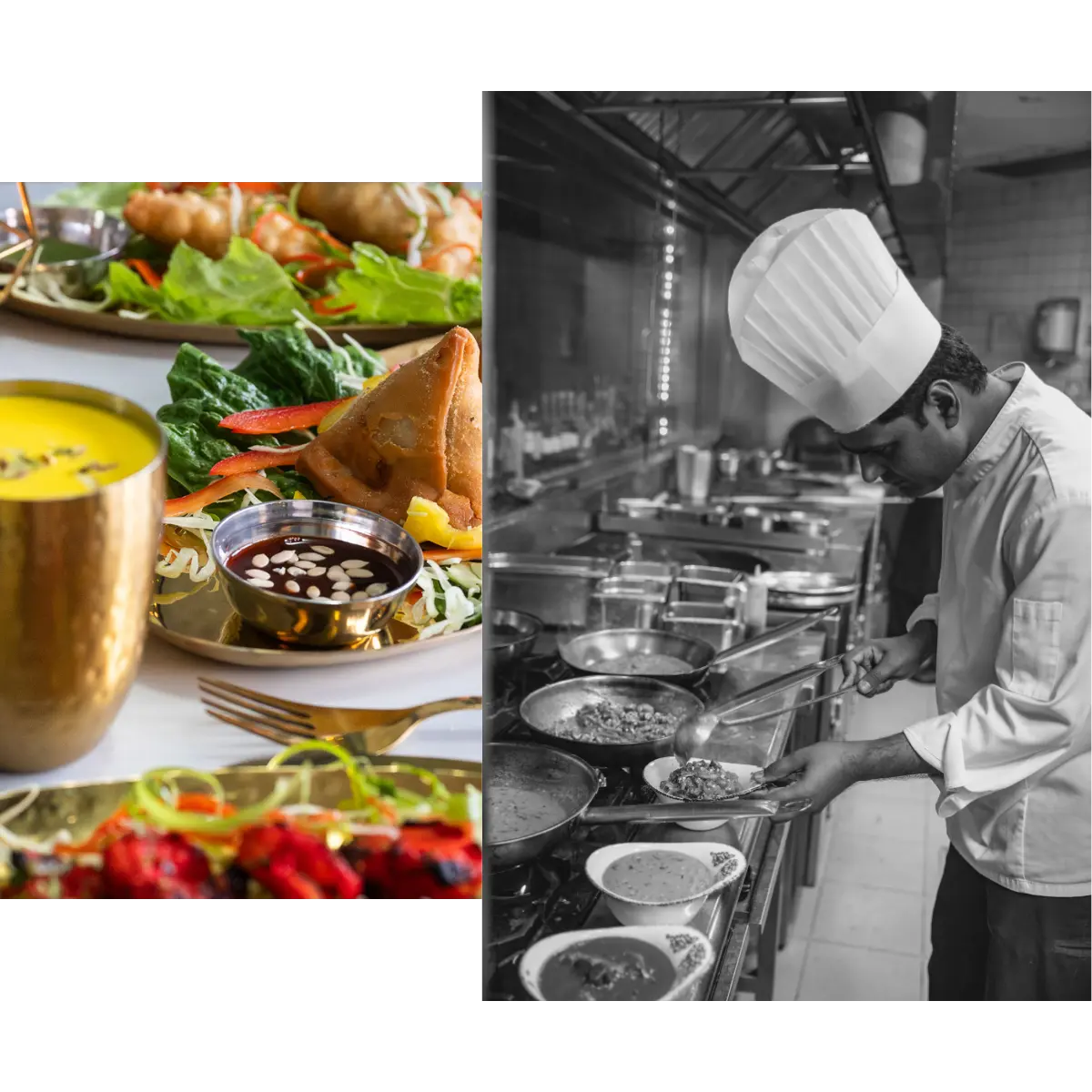 Chopra's Redfort Indian Streetfood Den Haag Kitchen