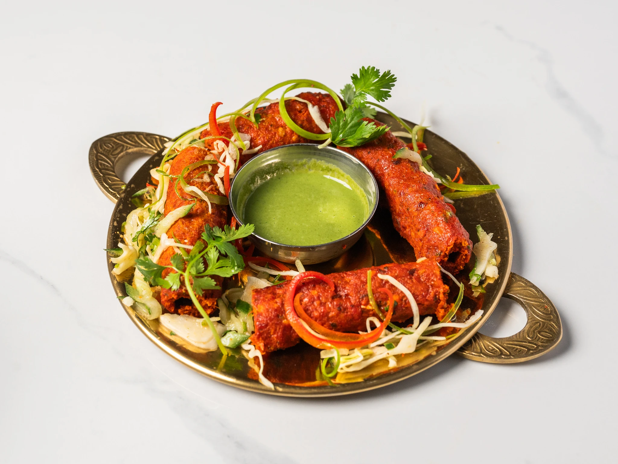 LAMBS SEEKH KEBAB spicy Indian lamb mince kebab grilled in tandoor in Den Haag LAMBS SEEKH KEBAB spicy Indian lamb mince kebab grilled in tandoor in Den Haag